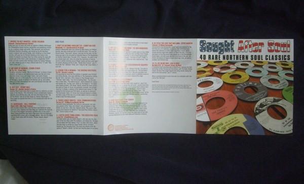 Various Artists - Sought After Soul - 40 Rare Northern Soul Classics - Cd Set