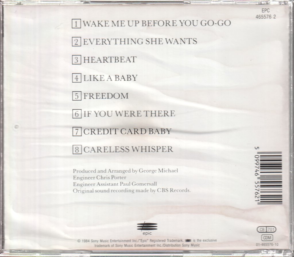 Wham! - Make It Big - Cd