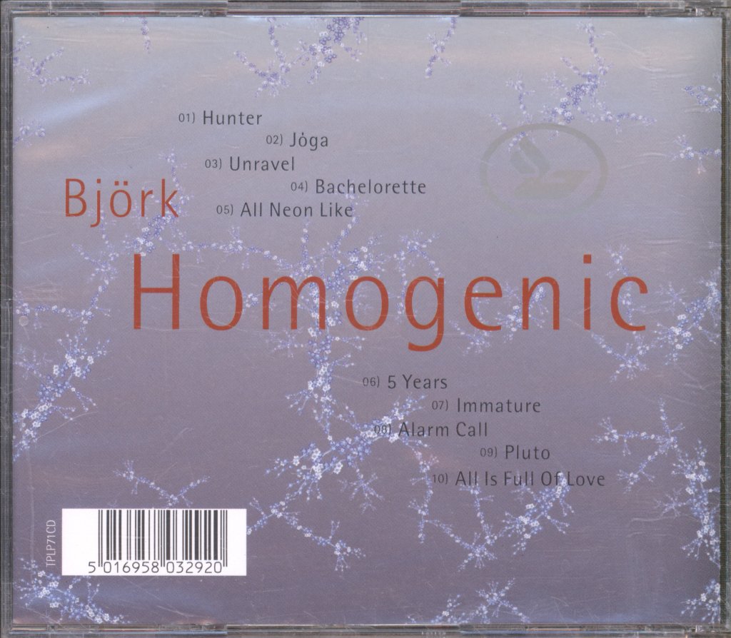 Björk - Homogenic - Cd