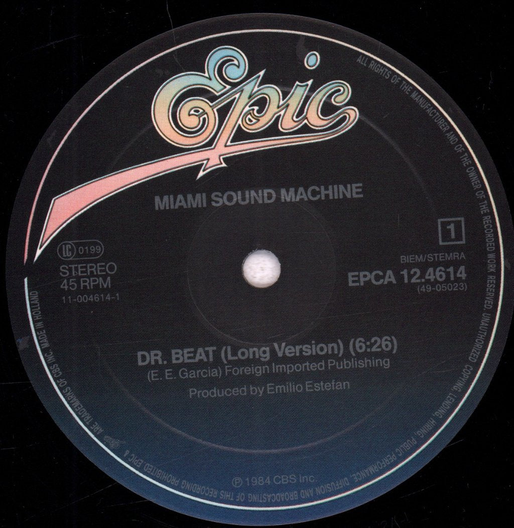 Miami Sound Machine - Dr Beat - 12 Inch