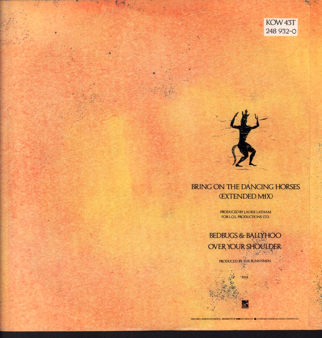 Echo And The Bunnymen - Bring On The Dancing Horses - 12 Inch