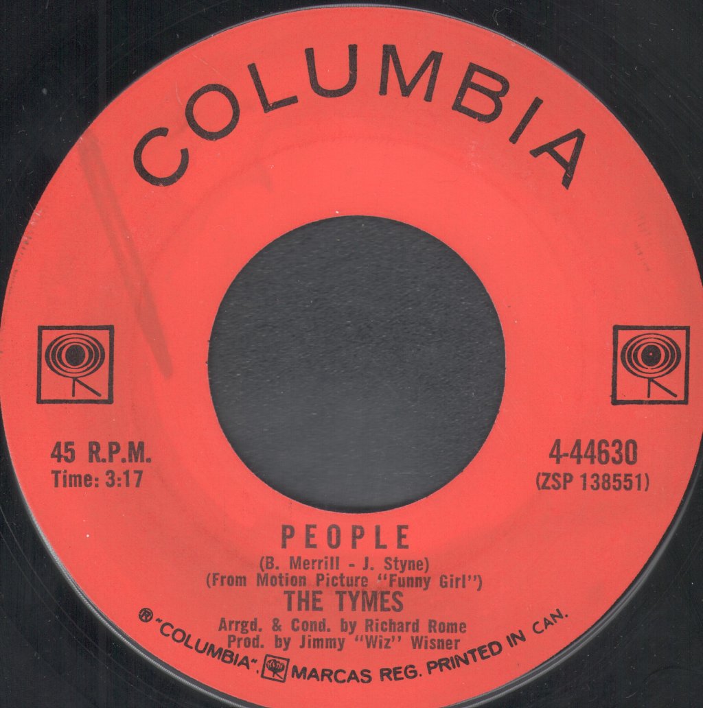 Tymes - People - 7 Inch