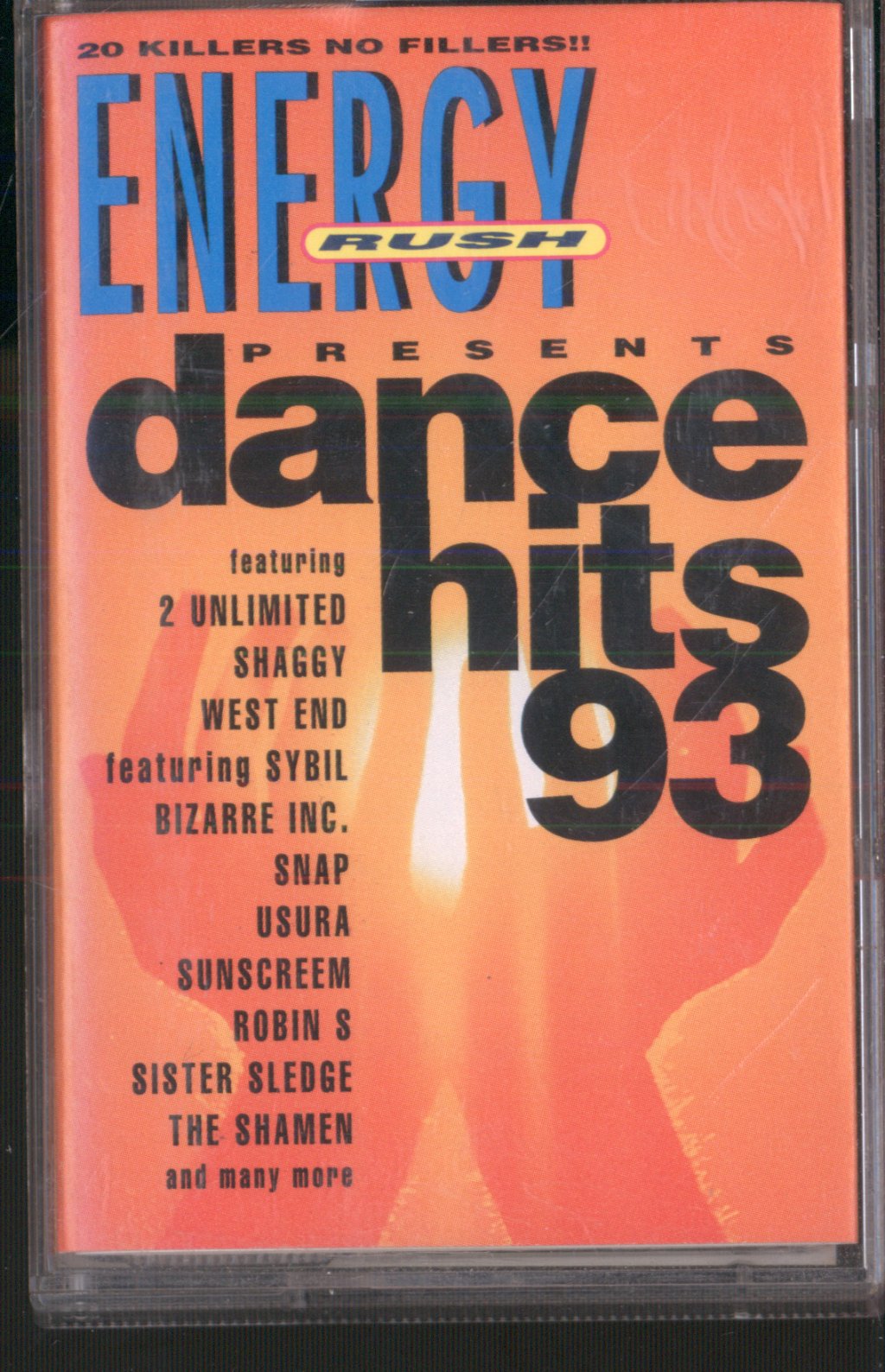 Various Artists - Energy Rush Presents: Dance Hits 93 - Cassette