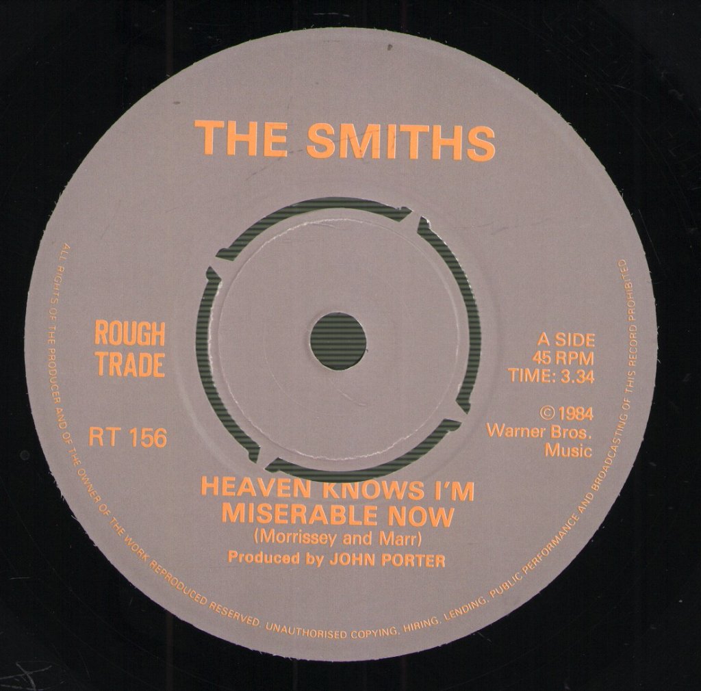 Smiths - Heaven Knows I'm Miserable Now - 7 Inch
