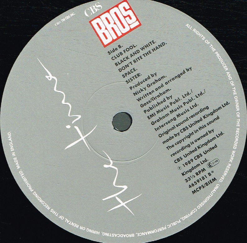 Bros - Time - Lp