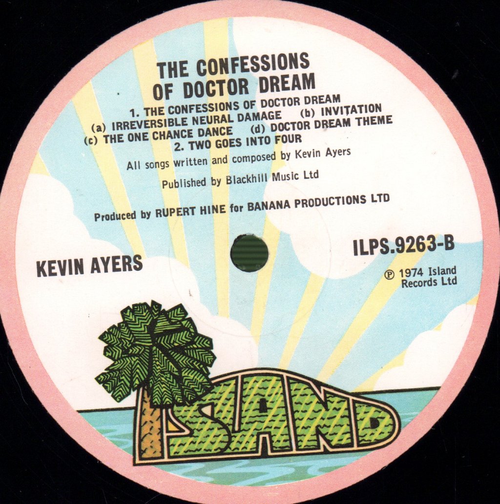 Kevin Ayers - Confessions Of Dr Dream - Lp
