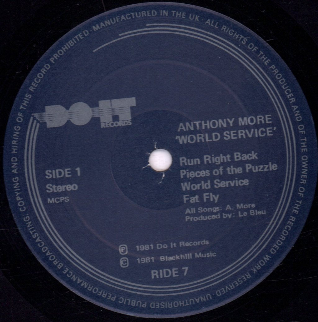 Anthony More - World Service - Lp