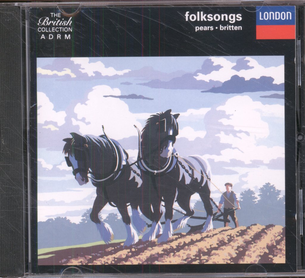 Peter Pears, Benjamin Britten - Folksongs - Cd