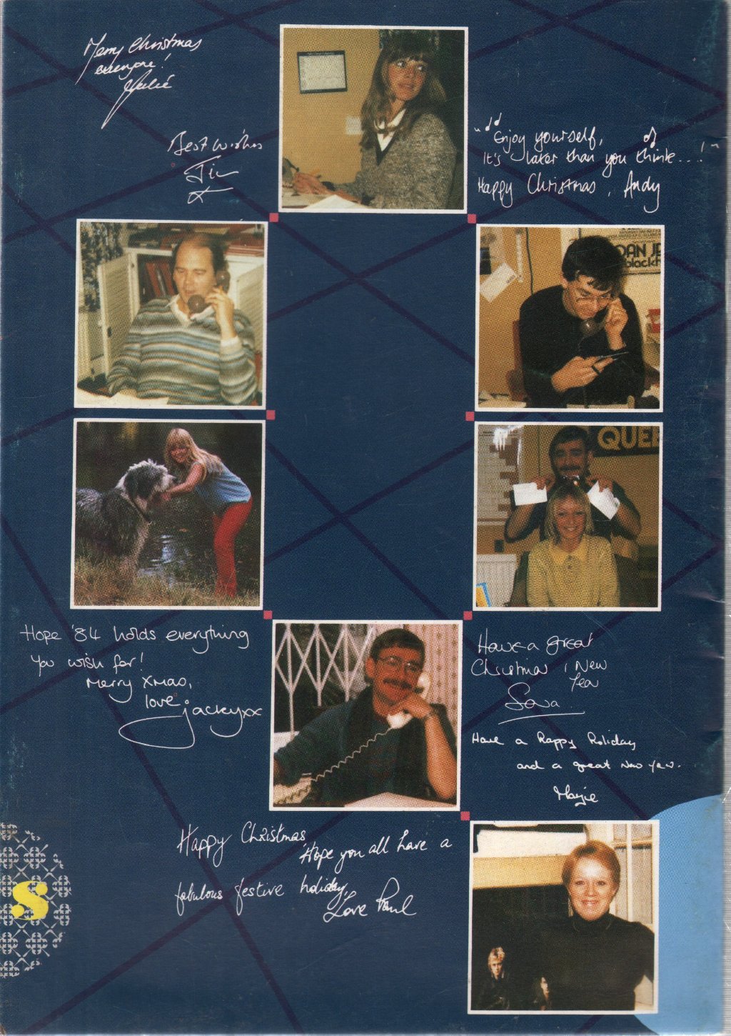 Queen - Official International Queen Fan Club Christmas 1983 - Fanzine