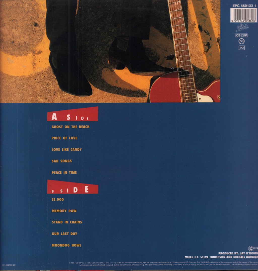 Insiders (Rock Group) - Ghost On The Beach - Lp