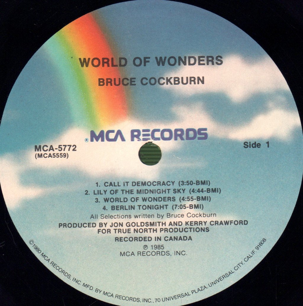 Bruce Cockburn - World Of Wonders - Lp