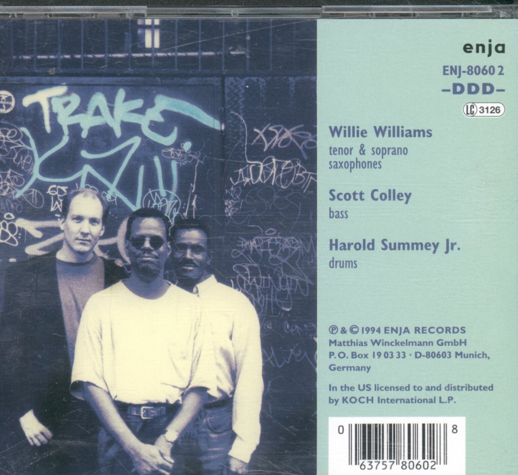 Willie Williams - WW3 - Cd