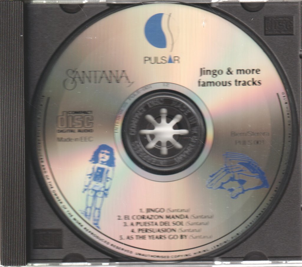 Santana - Jingo and More Famous Tracks - Cd