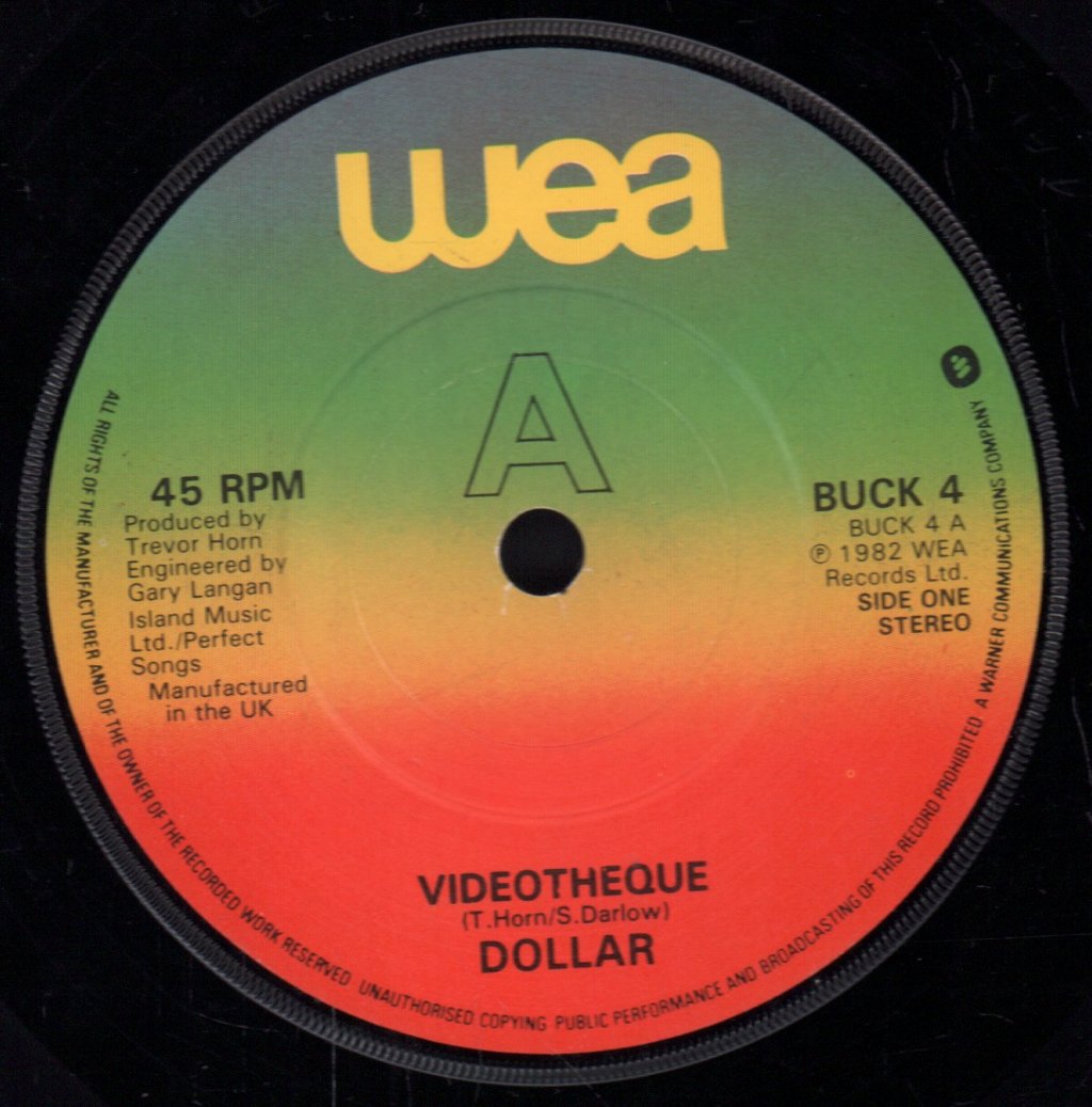 Dollar - Videotheque - 7 Inch