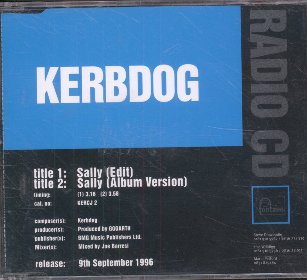 Kerbdog - Sally - Cd