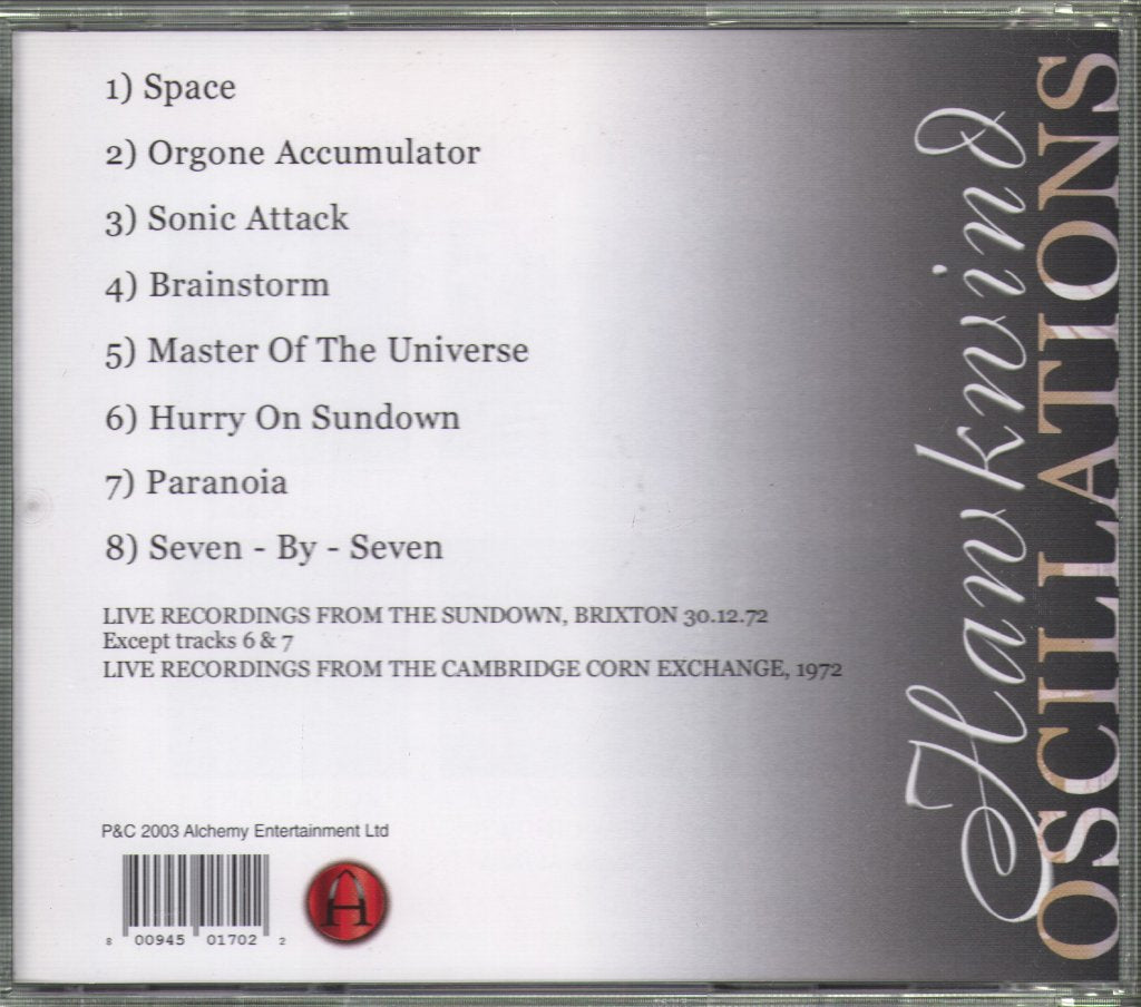 Hawkwind - Oscillations - Cd