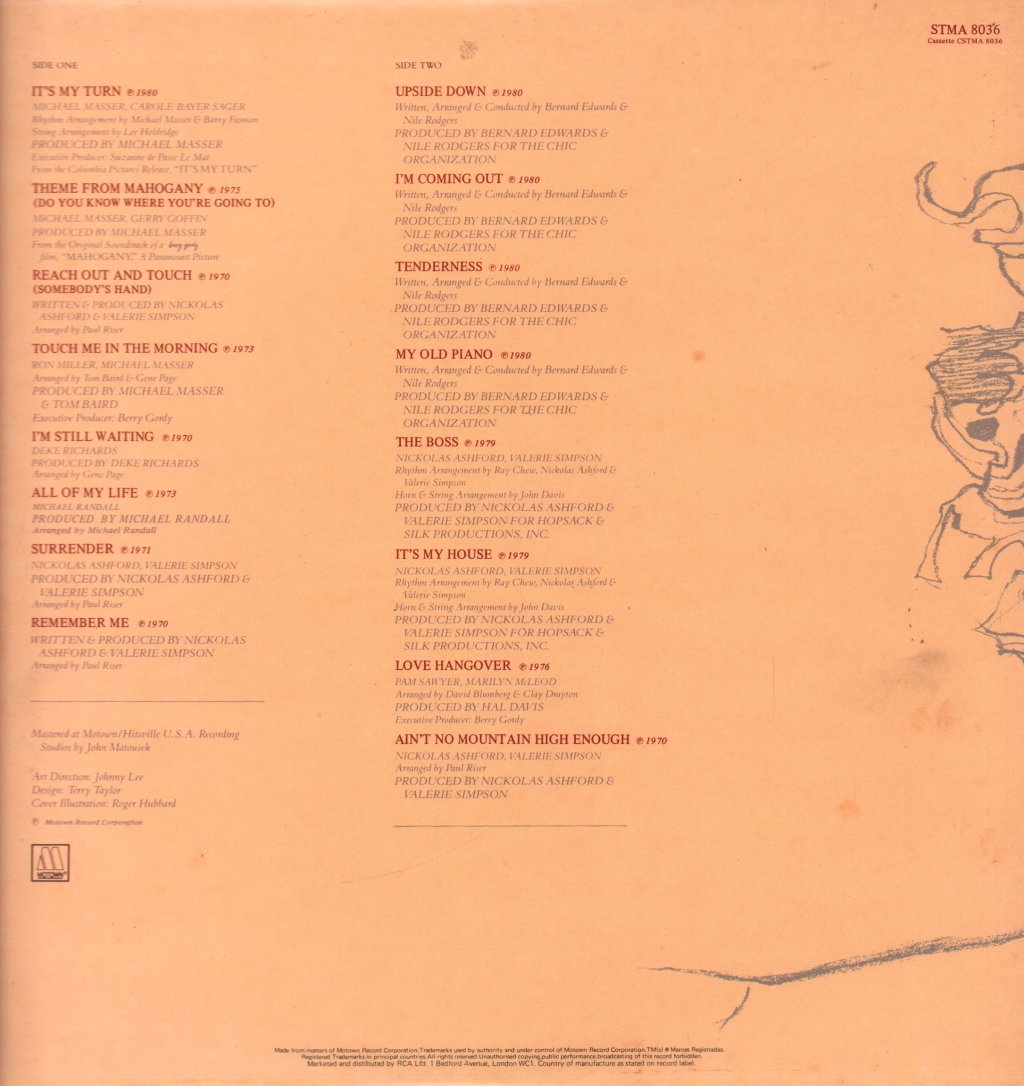 Diana Ross - All The Great Hits - Lp