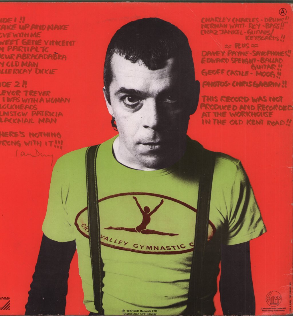Ian Dury And The Blockheads - New Boots And Panties - Lp