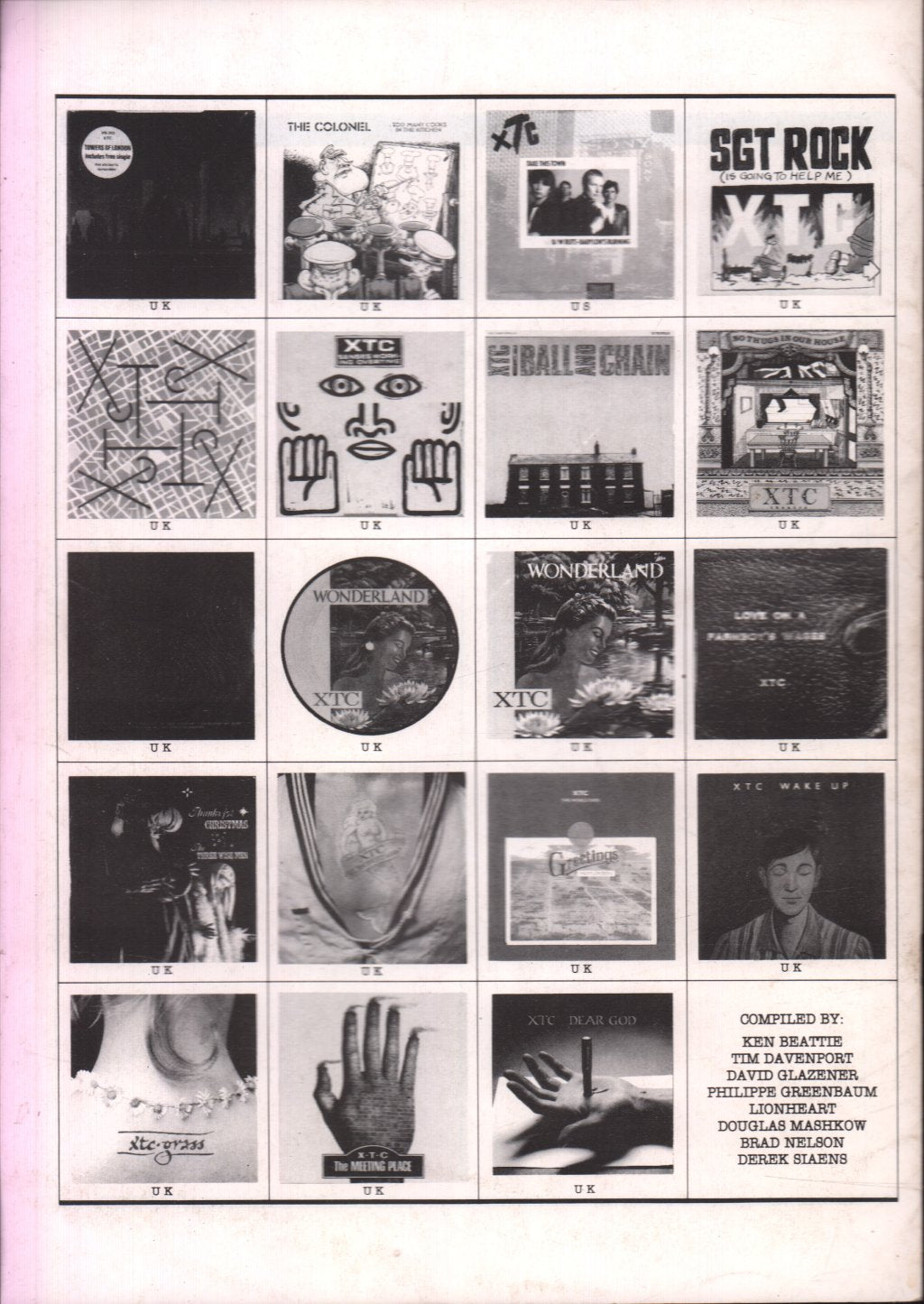 XTC - discography - Fanzine