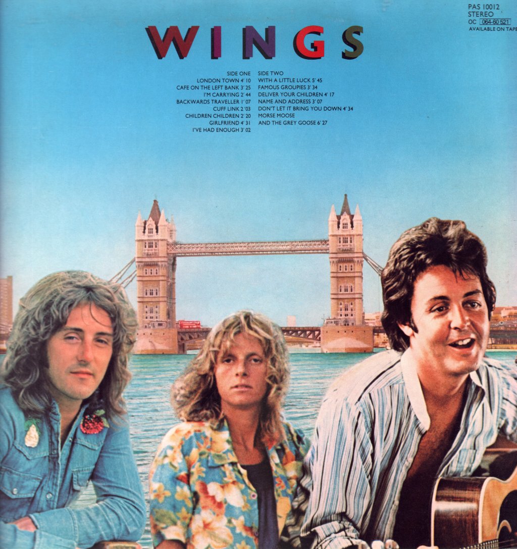 Wings - London Town - Lp