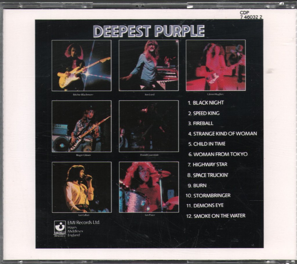 Deep Purple - Deepest Purple: The Very Best Of Deep Purple - Cd
