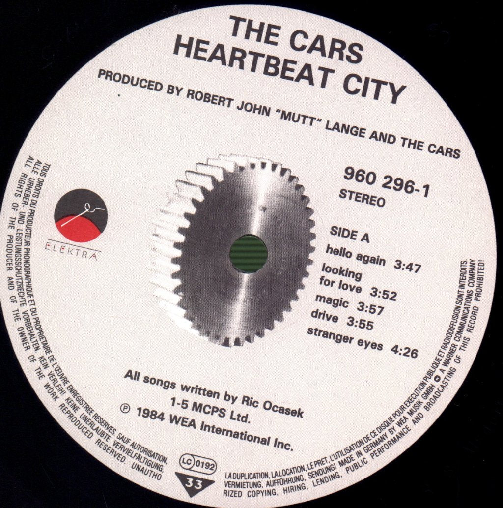 Cars - Heartbeat City - Lp