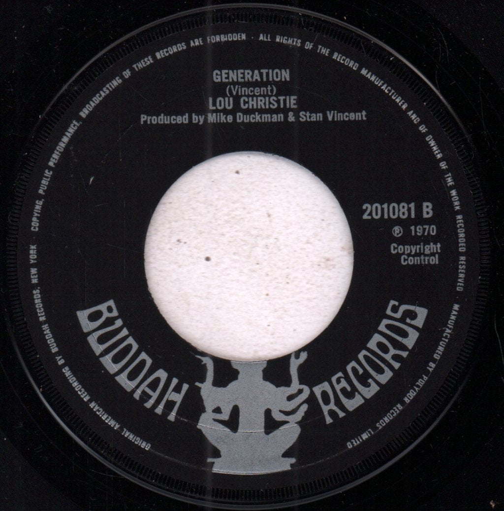 Lou Christie - Love Is Over - 7 Inch