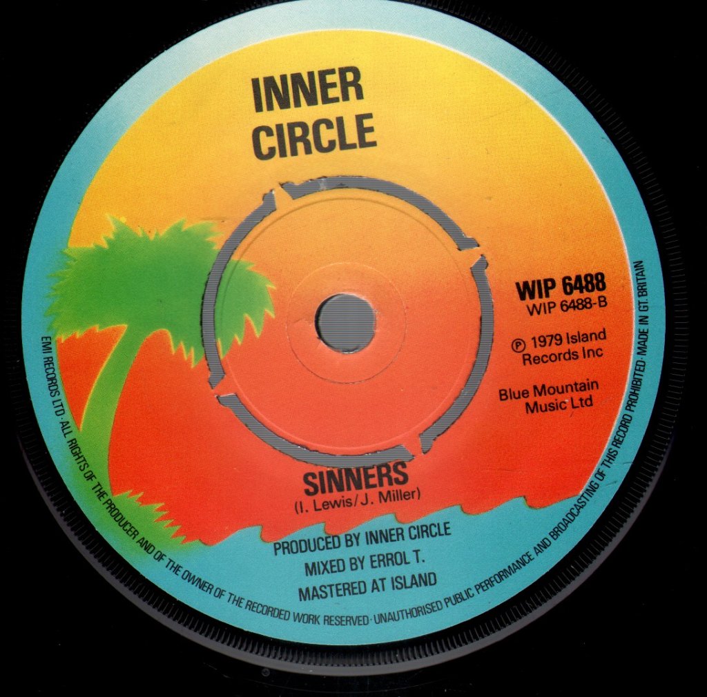 Inner Circle (70'S Group) - Stop Breaking My Heart - 7 Inch