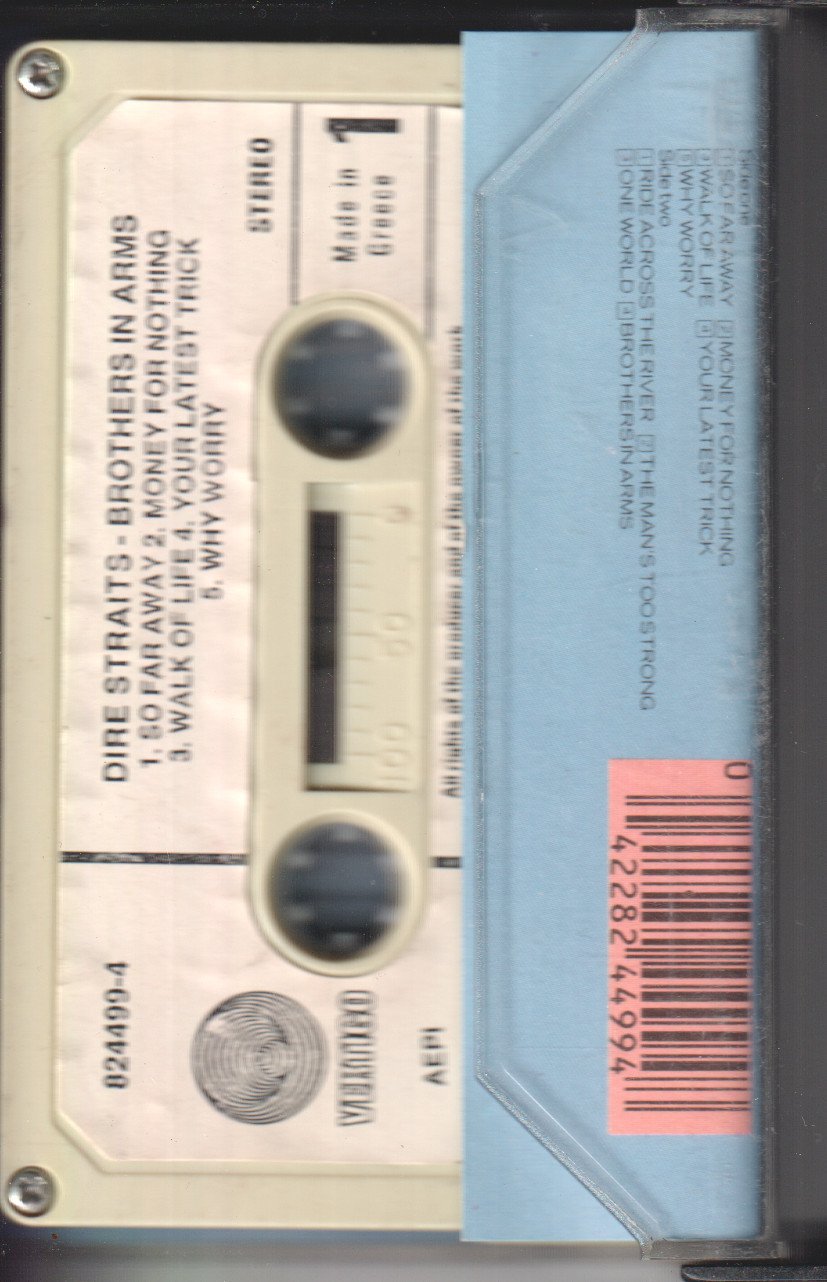 Dire Straits - Brothers In Arms - Cassette