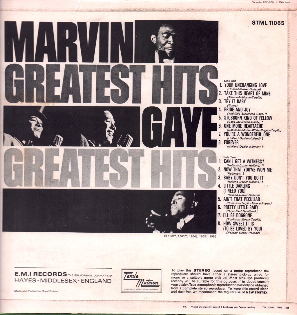 Marvin Gaye - Greatest Hits - Lp