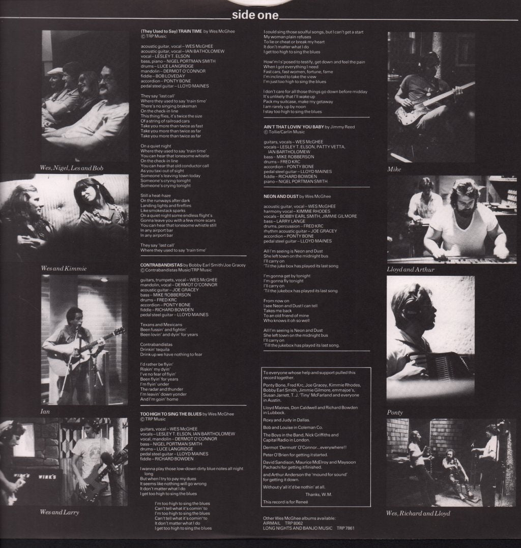 Wes Mcghee - Landing Lights - Lp