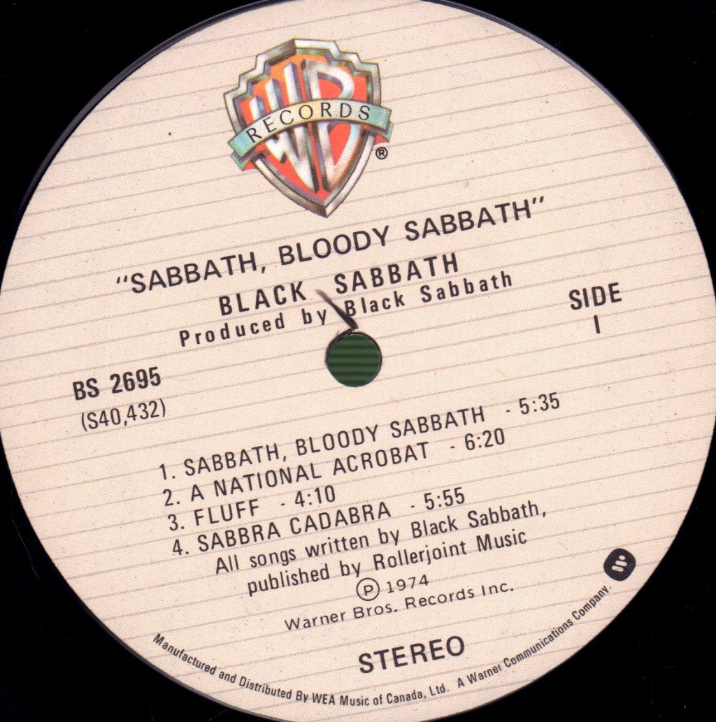Black Sabbath - Sabbath Bloody Sabbath - Lp