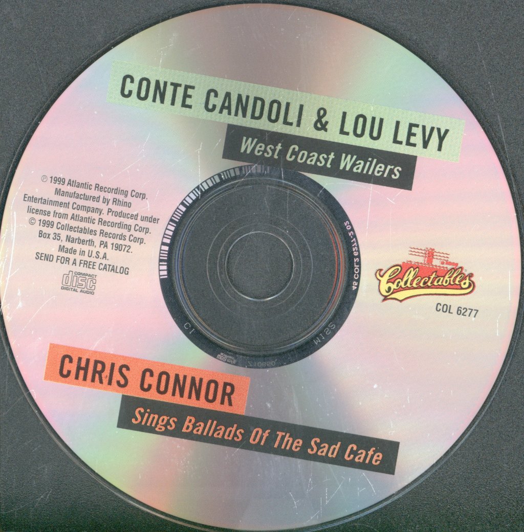 Conte Candoli & Lou Levy / Chris Connor - West Coast Wailers / Sings Ballads Of The Sad Cafe - Cd