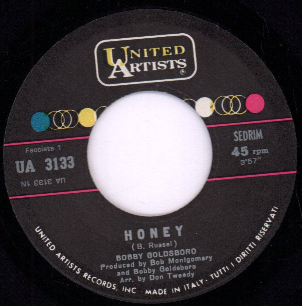 Bobby Goldsboro - Honey - 7 Inch