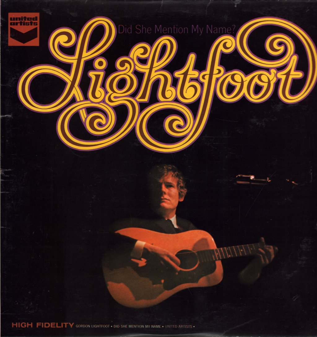 Gordon Lightfoot - Did She Mention My Name - Lp