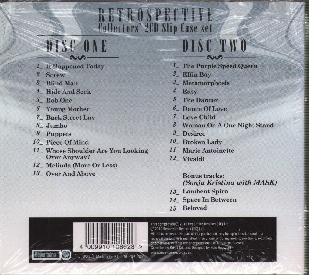Curved Air - Retrospective Anthology 1970-2009 - Double Cd