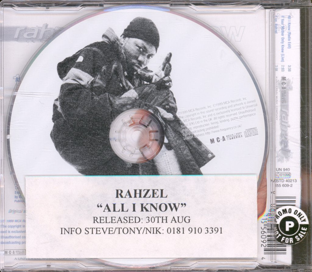 Rahzel - All I Know - Cd