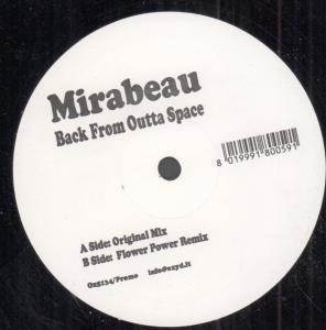 Mirabeau - Back From Outta Space - 12 Inch