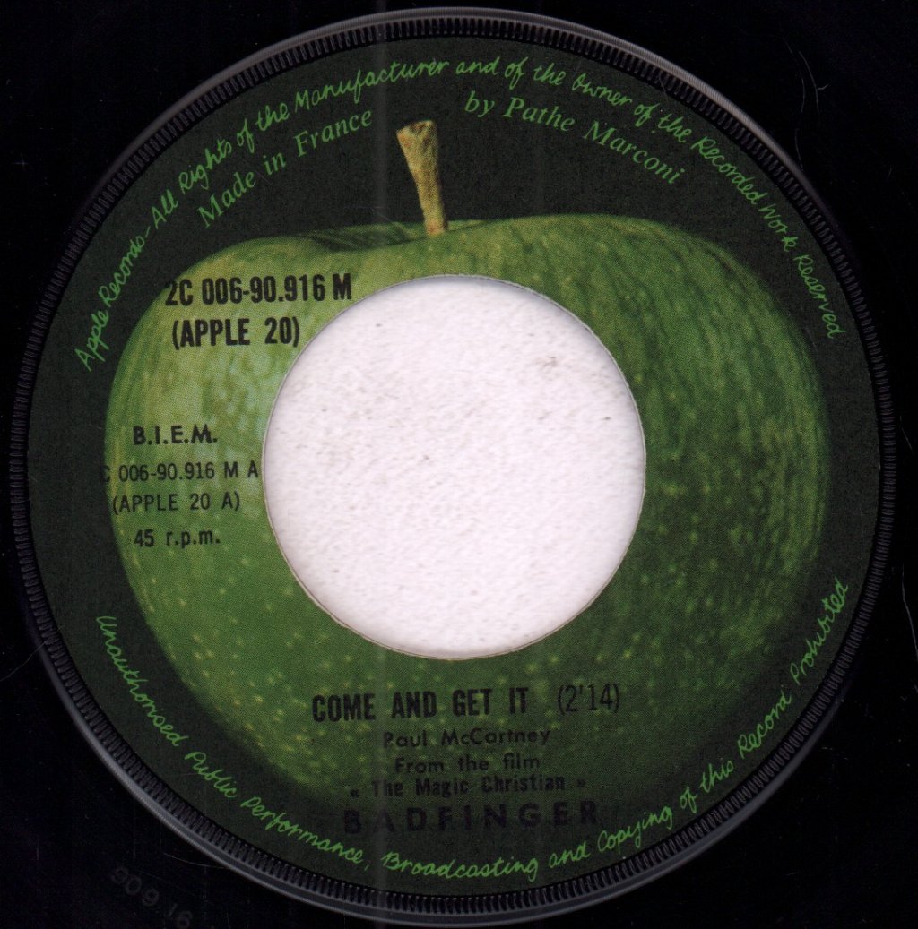 Badfinger - Come And Get It - 7 Inch
