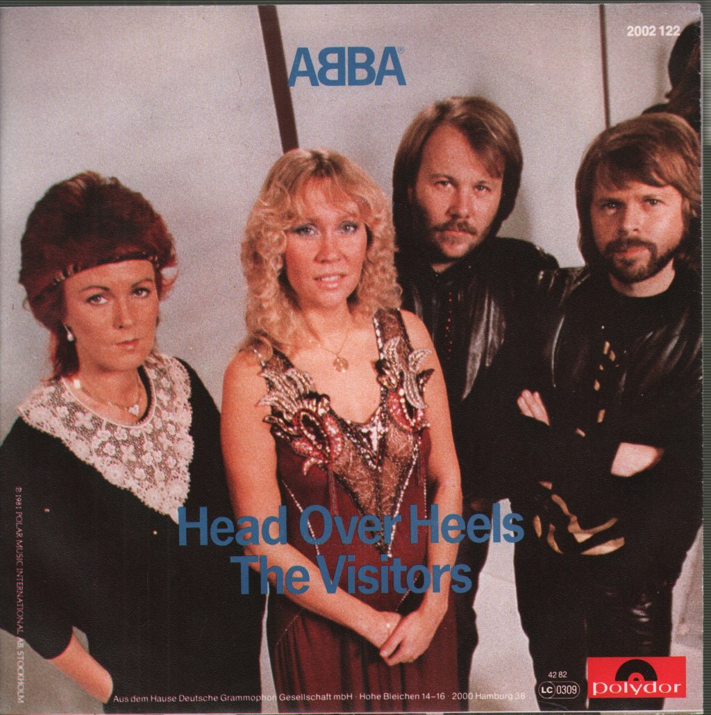 ABBA - Head Over Heels - 7 Inch