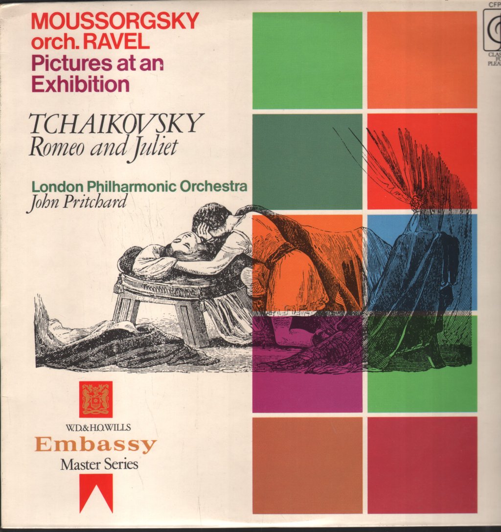 John Pritchard / London Philharmonic Orchestra - Moussorgsky - Pictures At An Exhibition / Tchaikovsky - Romeo And Juliet - Lp