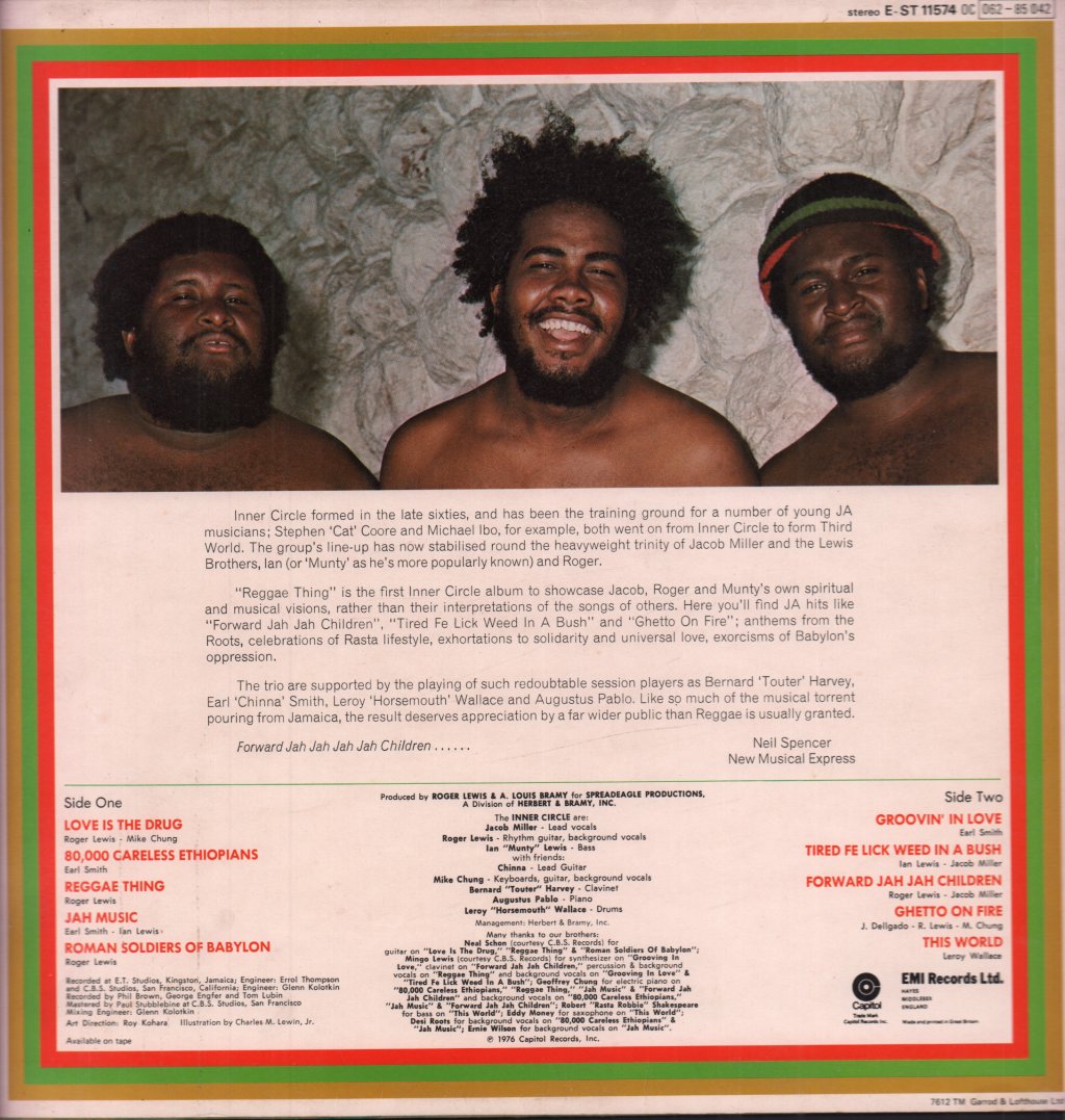 Inner Circle - Reggae Thing - Lp