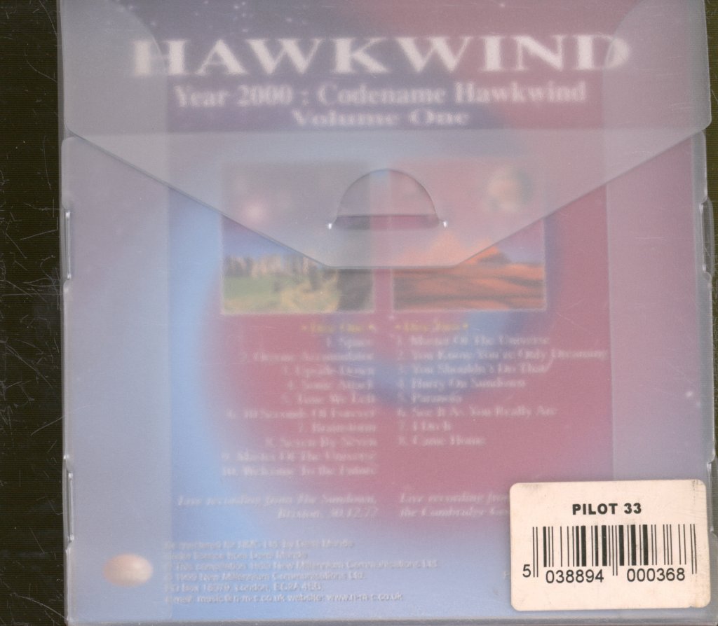 Hawkwind - Year 2000 : Codename Hawkwind Volume One - Double Cd