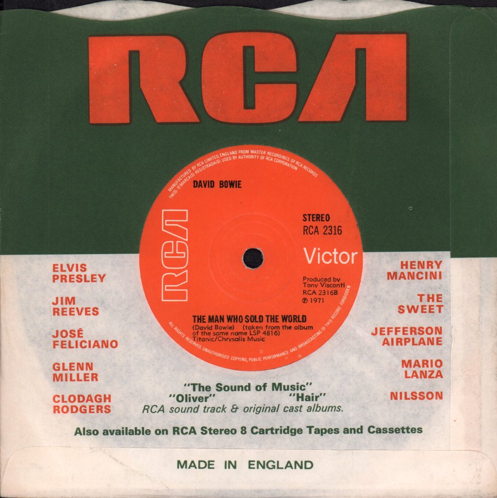 David Bowie - Life On Mars - 7 Inch