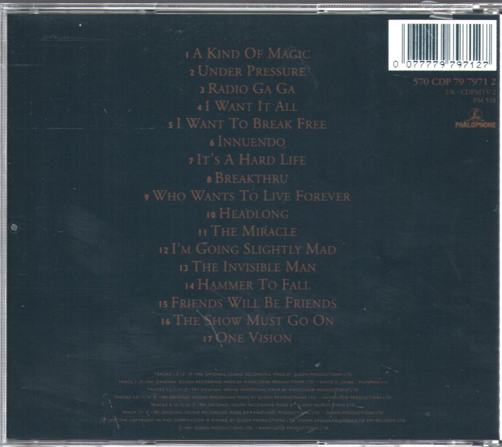 Queen - Greatest Hits II - Cd