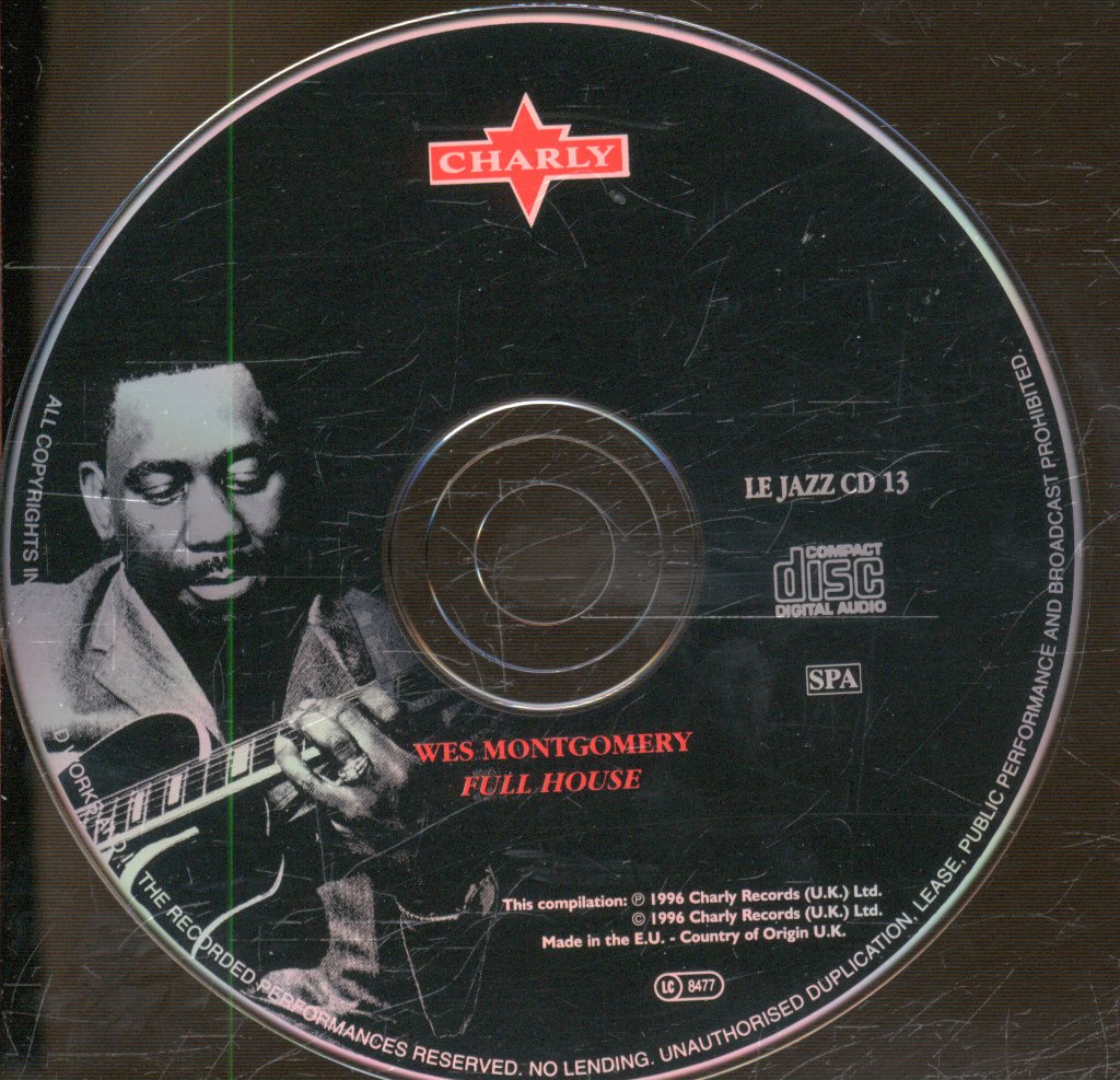 Wes Montgomery - Full House - Cd