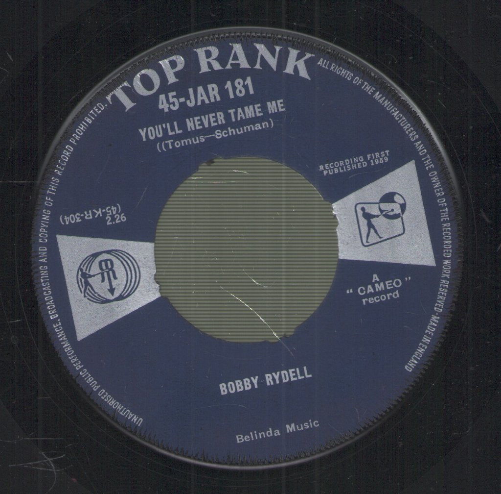 Bobby Rydell - Kissin' Time - 7 Inch