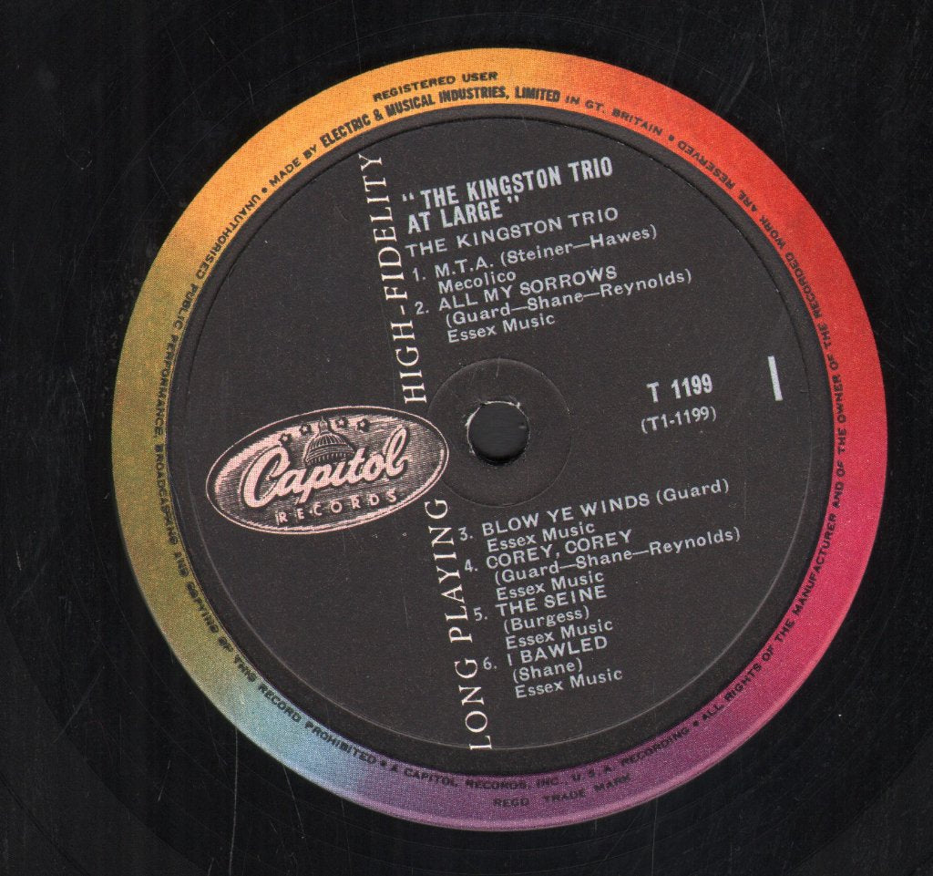 Kingston Trio - At Large - Lp