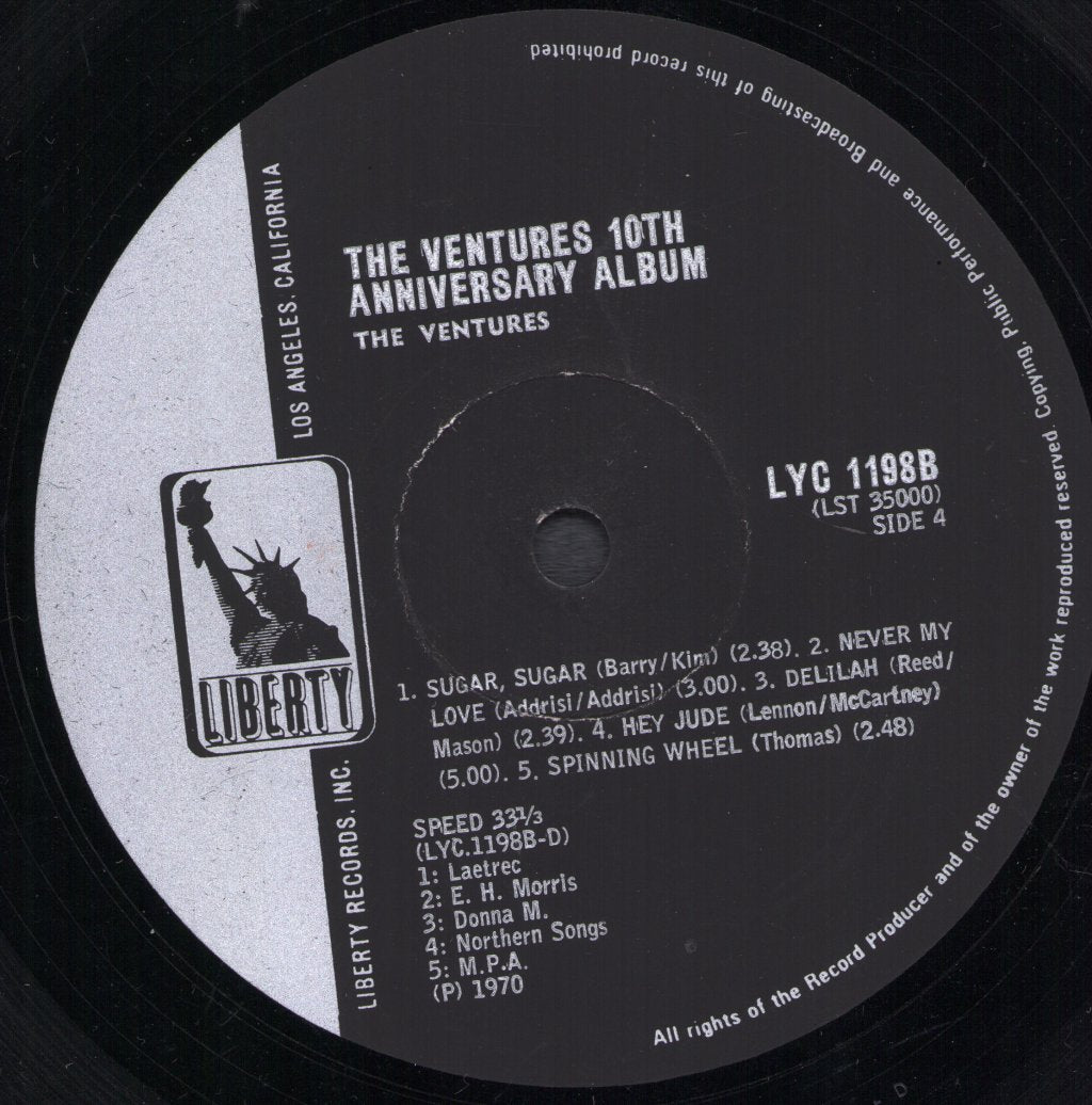 Ventures - 10th Anniversary Album - Double Lp