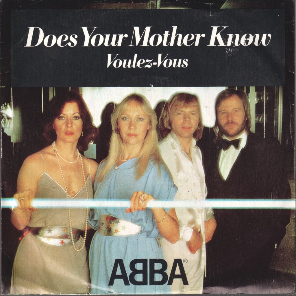 ABBA - Does Your Mother Know - 7 Inch